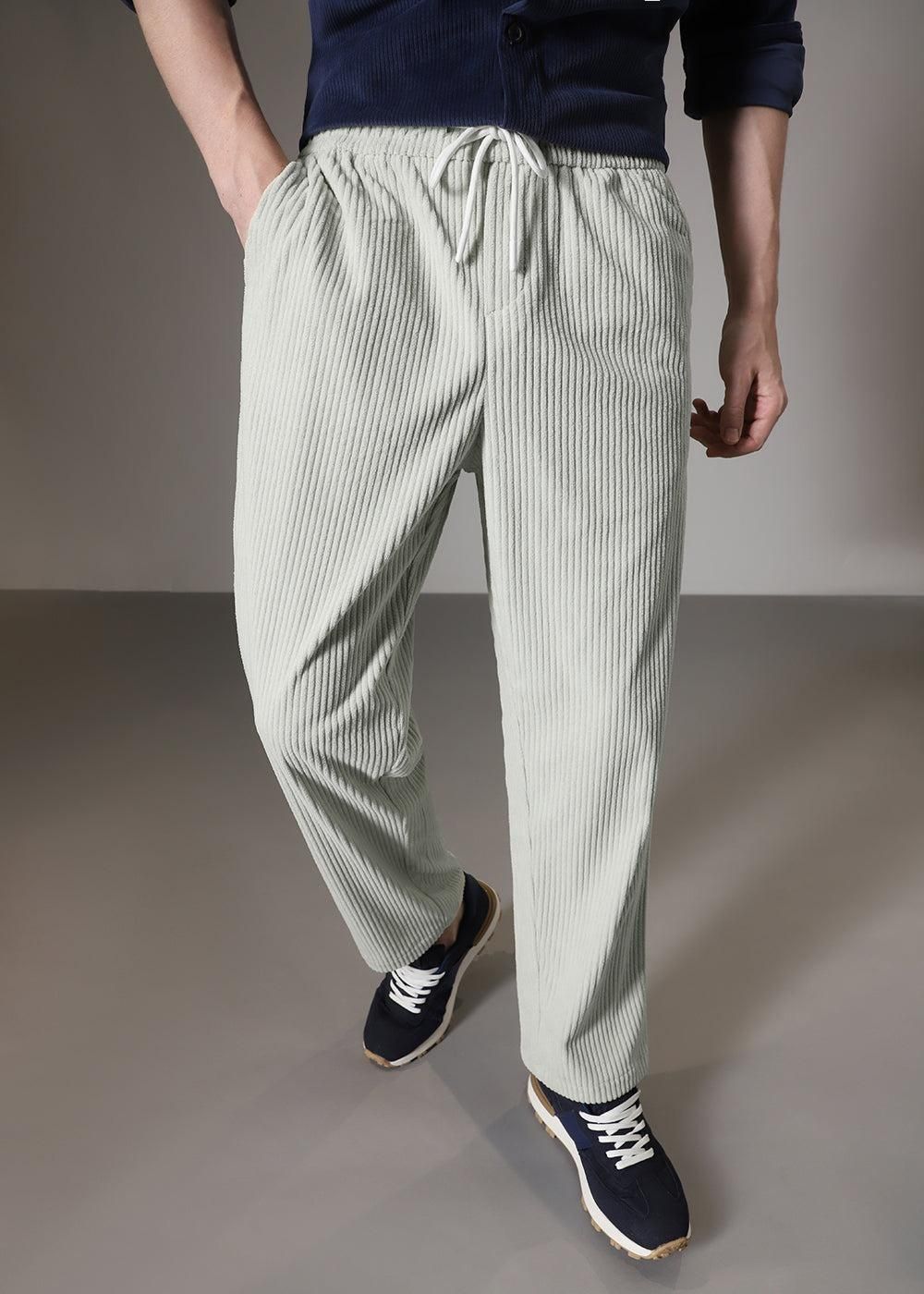 Combo of 2 Men's Fabric Stylish Pants