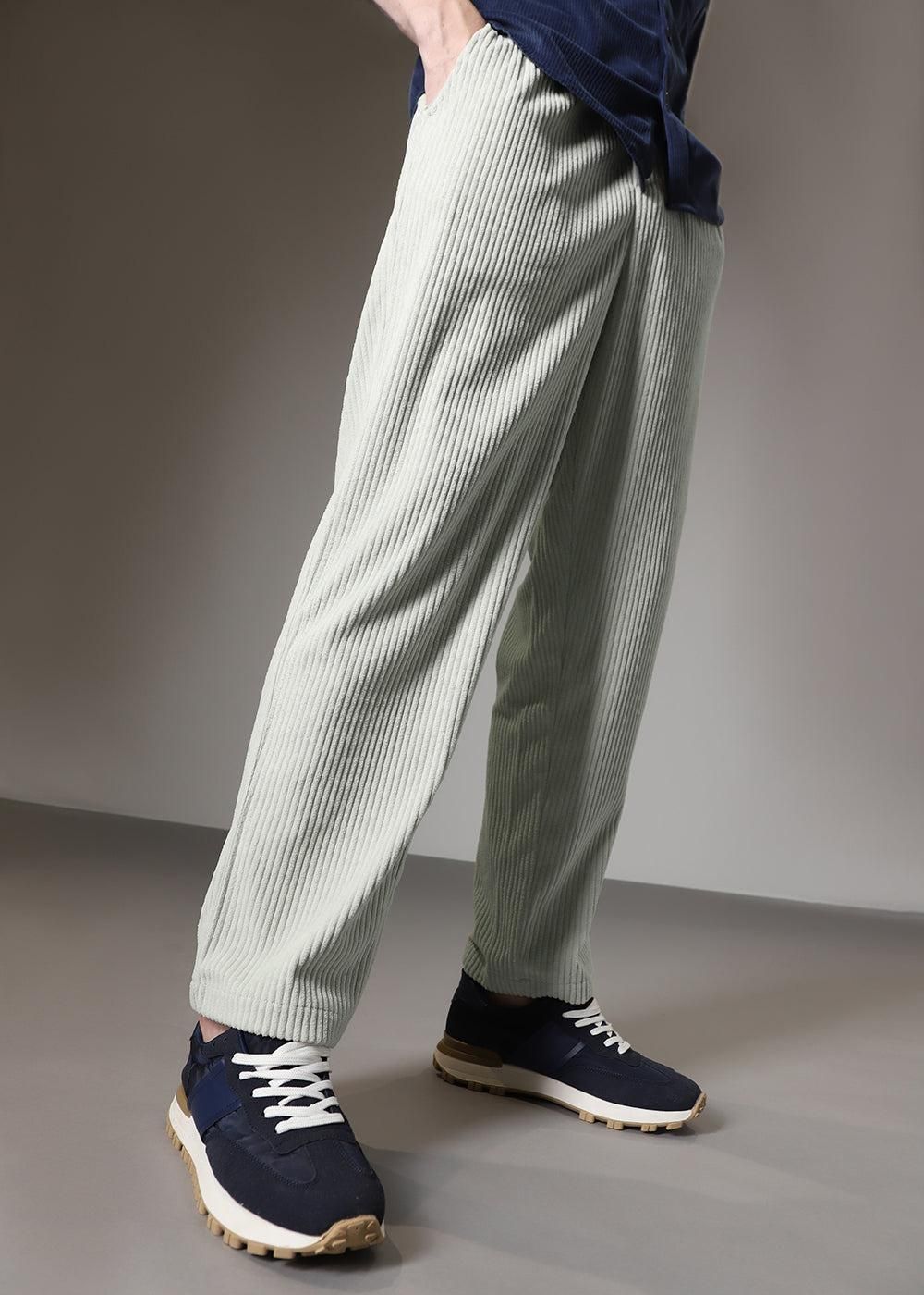 Combo of 2 Men's Fabric Stylish Pants